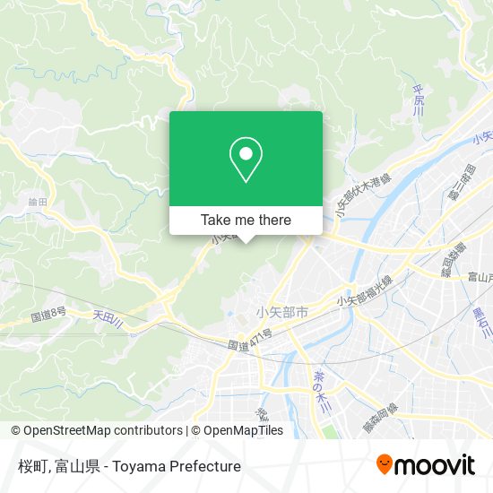 桜町 map