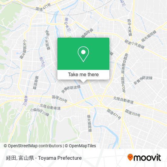経田 map