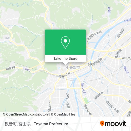 観音町 map