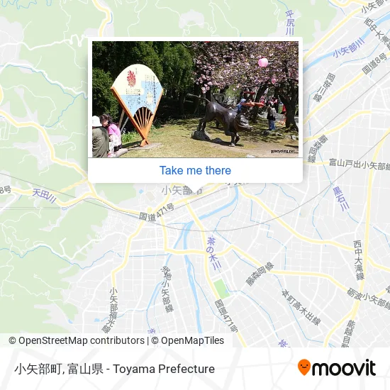 小矢部町 map