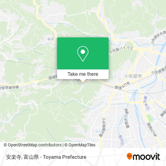 安楽寺 map