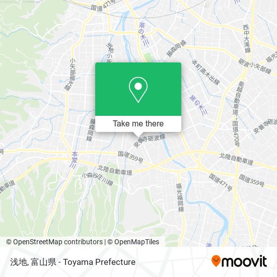 浅地 map