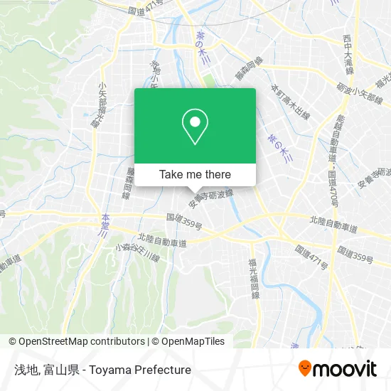 浅地 map