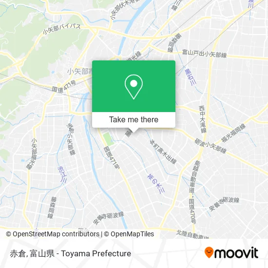 赤倉 map