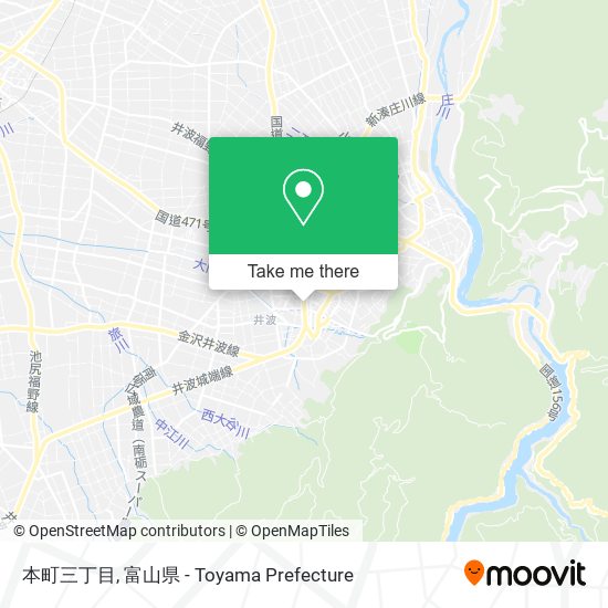 本町三丁目 map