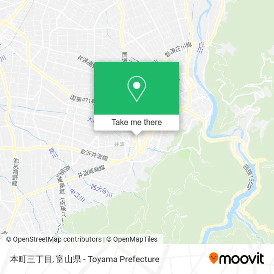 本町三丁目 map