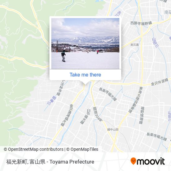 福光新町 map