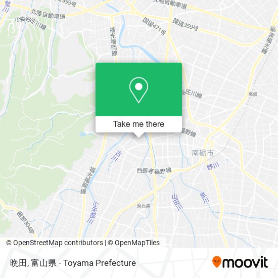 晩田 map