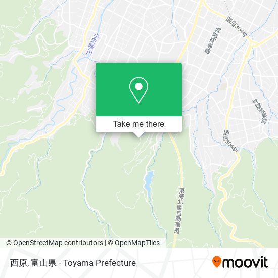 西原 map