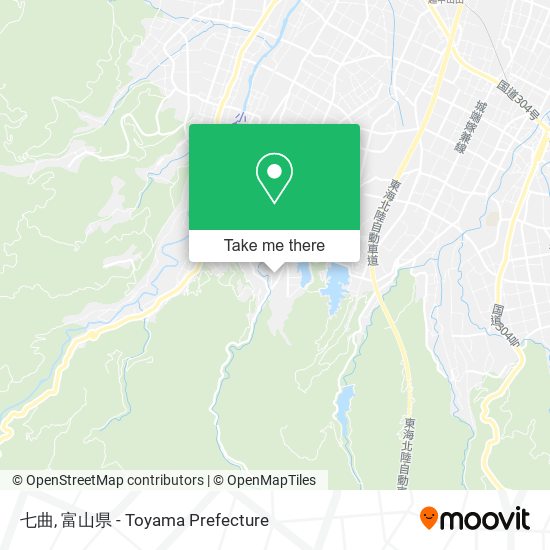 七曲 map