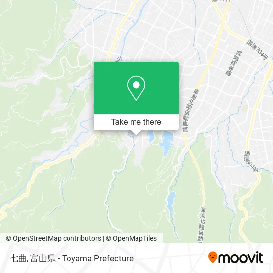七曲 map
