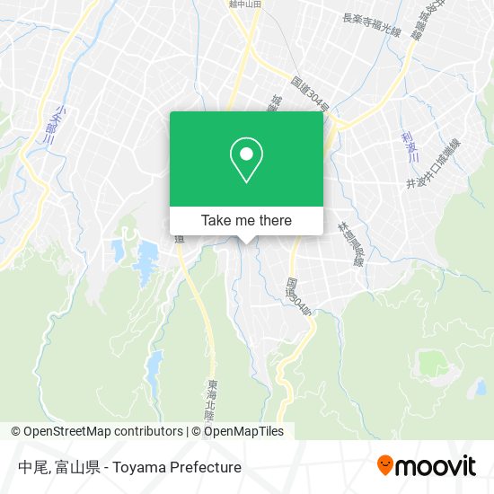 中尾 map