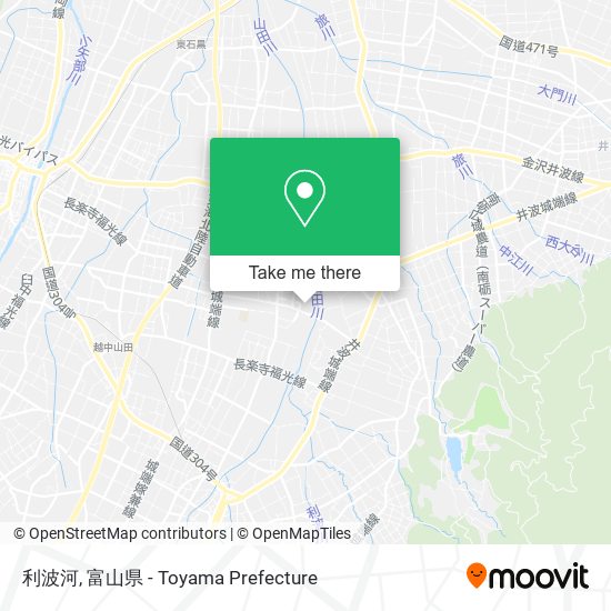 利波河 map