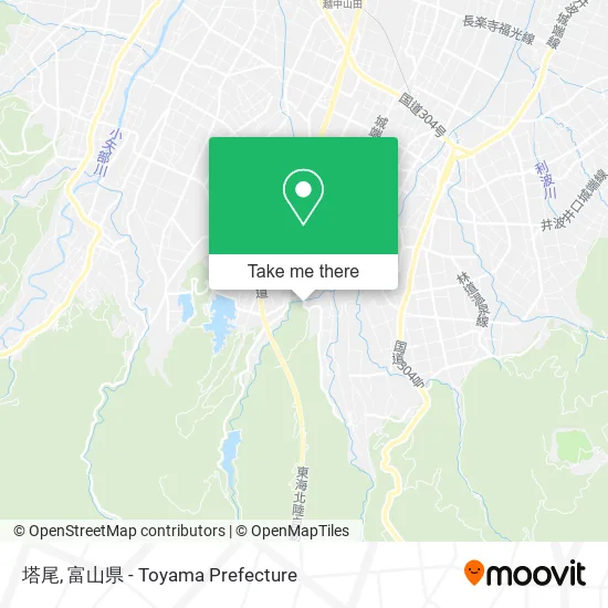 塔尾 map