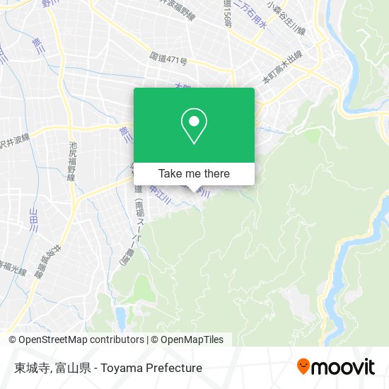 東城寺 map