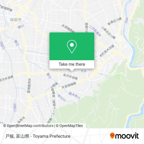 戸板 map
