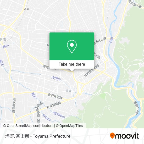 坪野 map