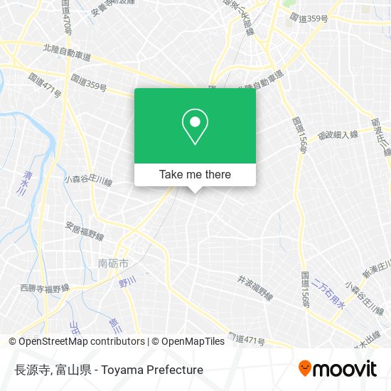 長源寺 map