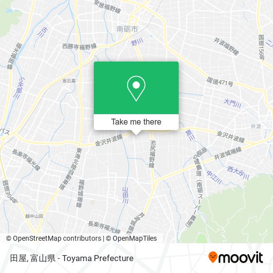 田屋 map