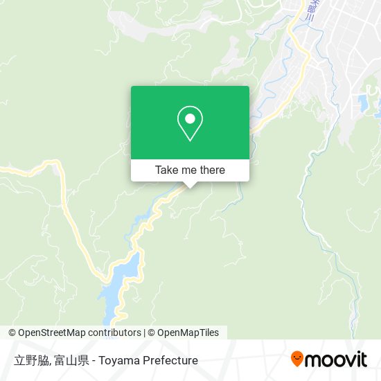 立野脇 map