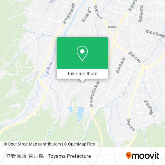 立野原西 map
