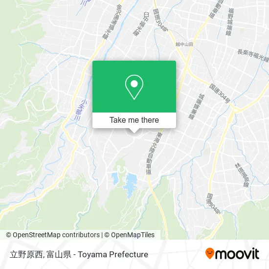 立野原西 map