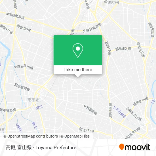 高堀 map