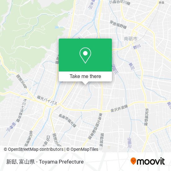 新邸 map
