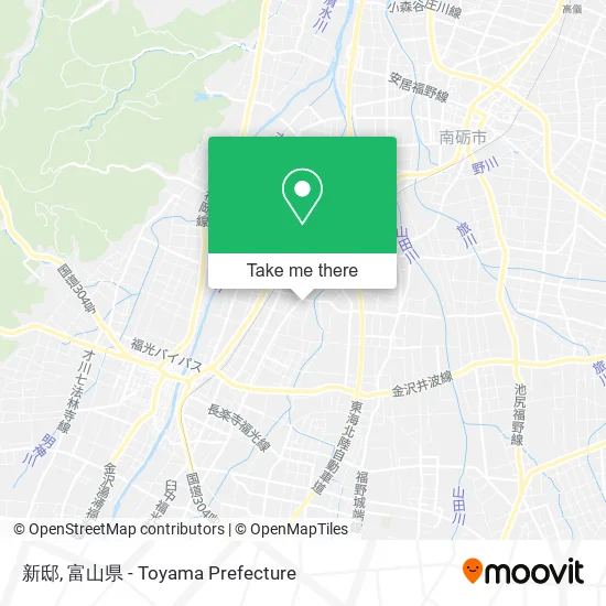 新邸 map