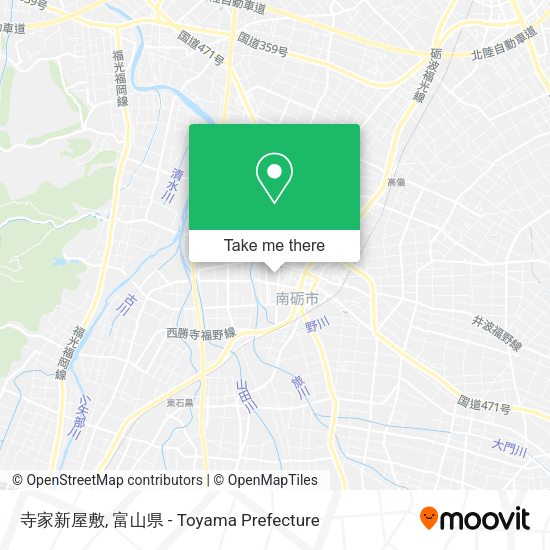 寺家新屋敷 map