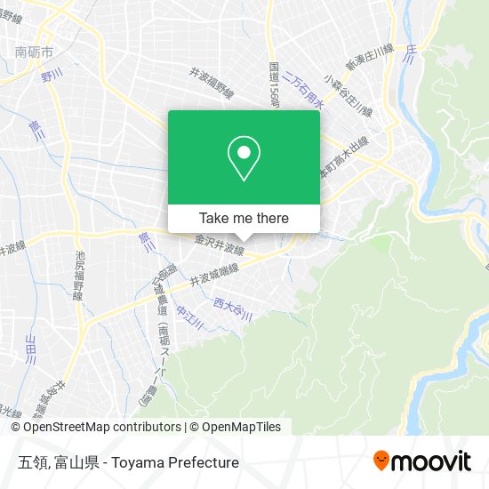 五領 map