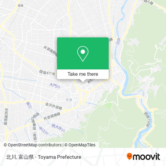 北川 map