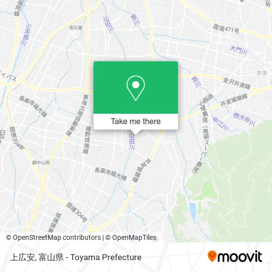 上広安 map