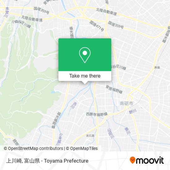 上川崎 map