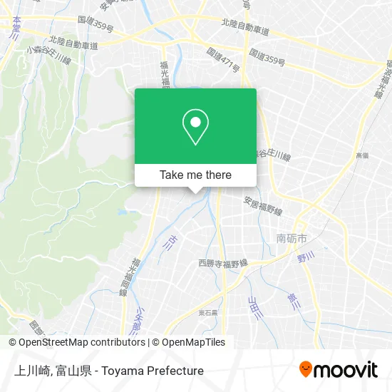 上川崎 map