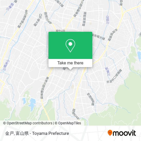 金戸 map
