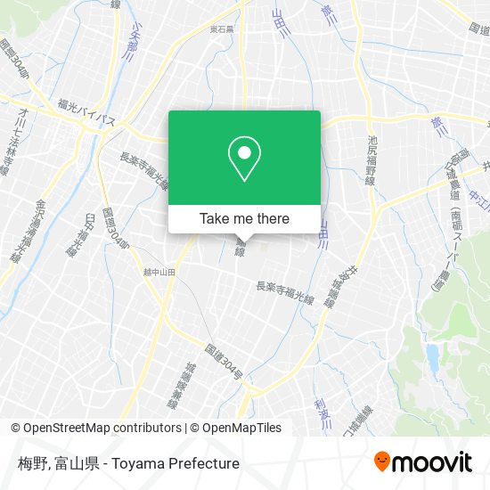 梅野 map