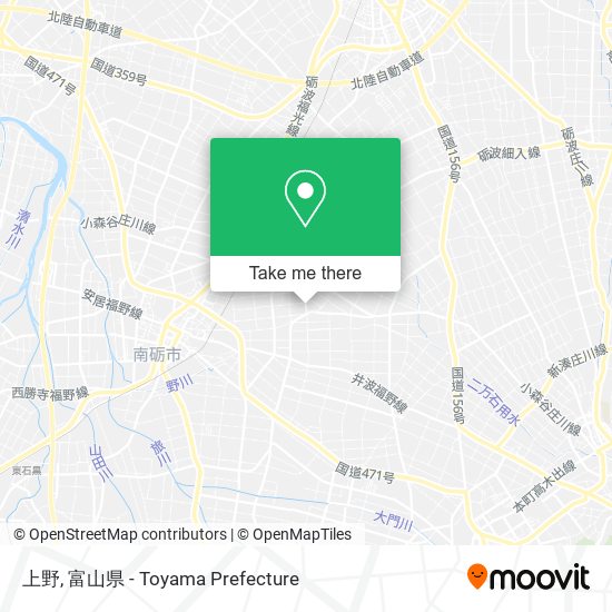 上野 map