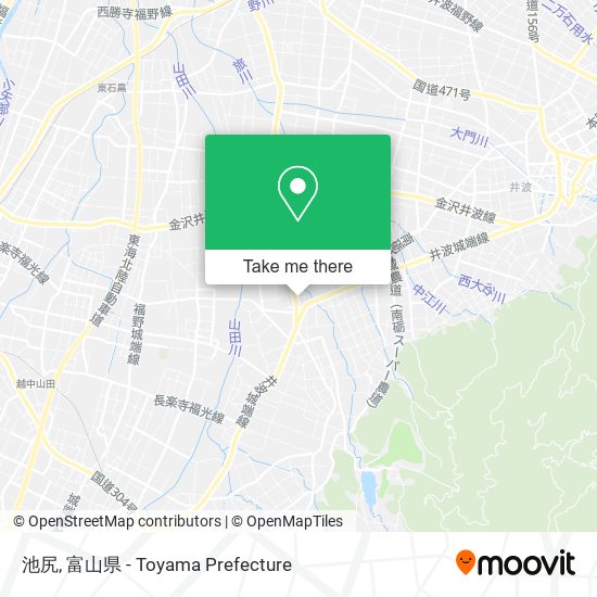 池尻 map