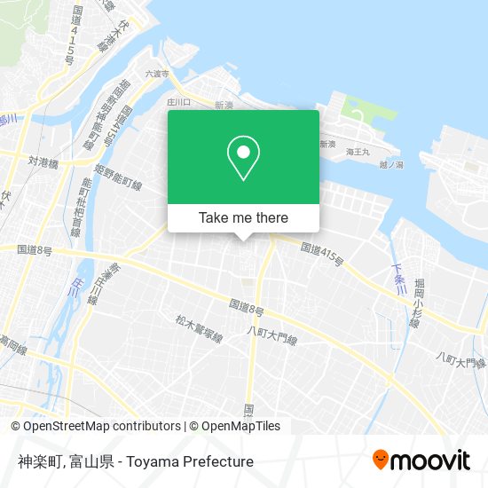 神楽町 map