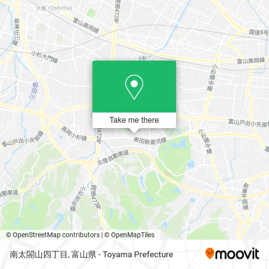 南太閤山四丁目 map