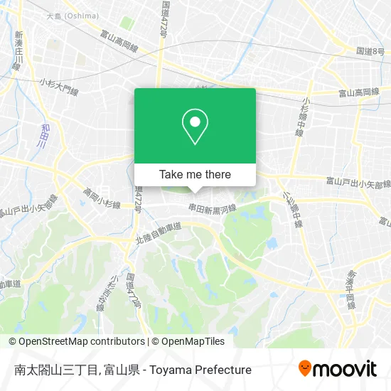 南太閤山三丁目 map