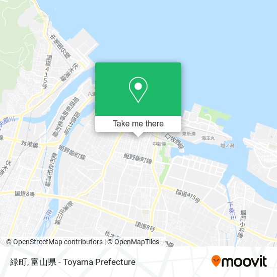 緑町 map