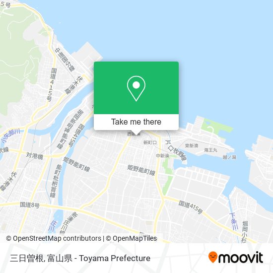 三日曽根 map