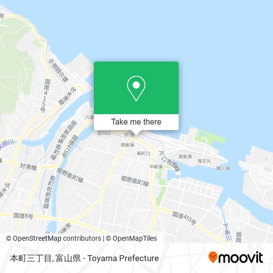 本町三丁目 map