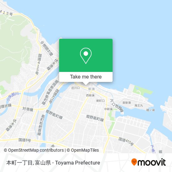 本町一丁目 map