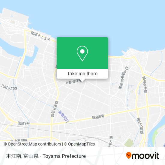 本江南 map