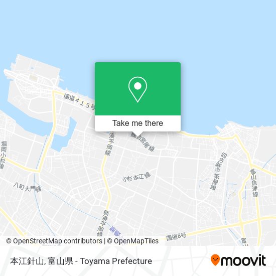 本江針山 map