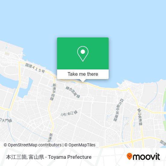 本江三箇 map