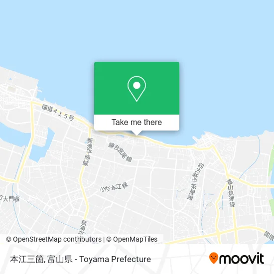 本江三箇 map